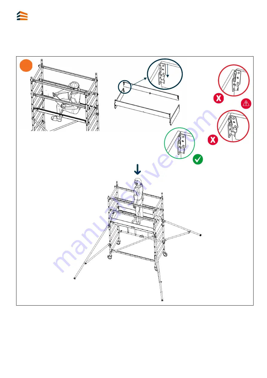 TUBESCA-COMABI SPEEDY+ 3T Assembly Manual Download Page 15