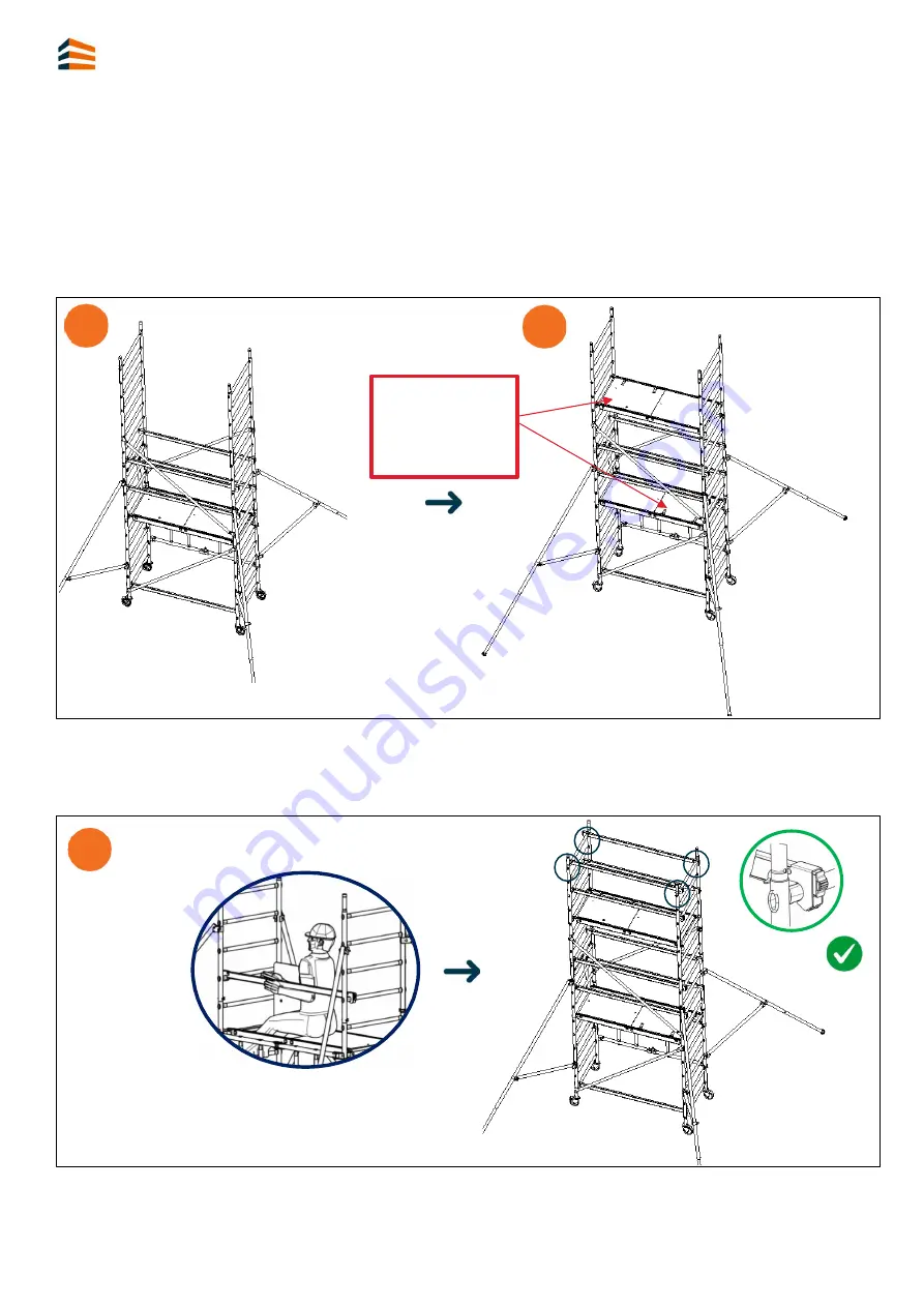 TUBESCA-COMABI SPEEDY+ 3T Assembly Manual Download Page 19