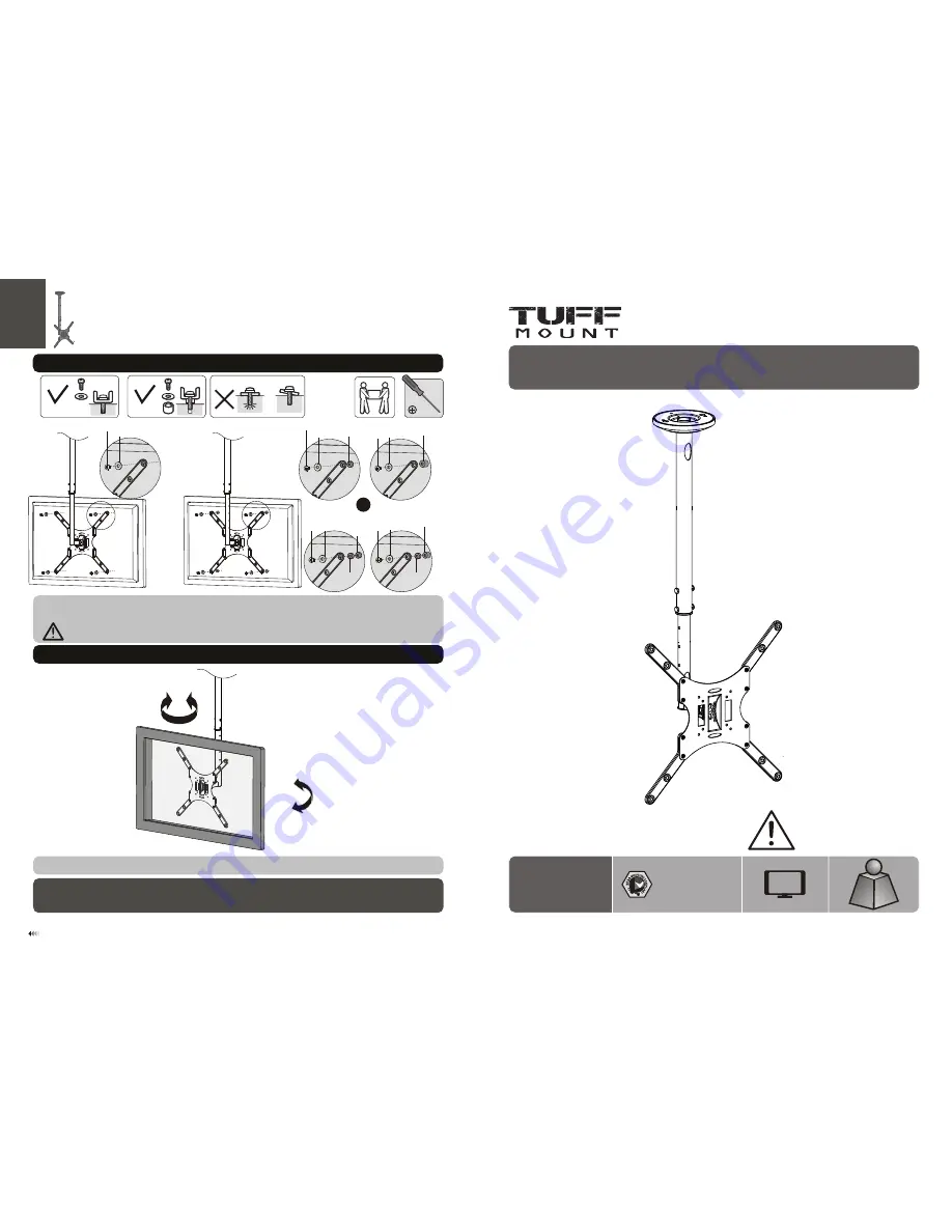 Tuff Mount C7016 Installation Manual Download Page 1