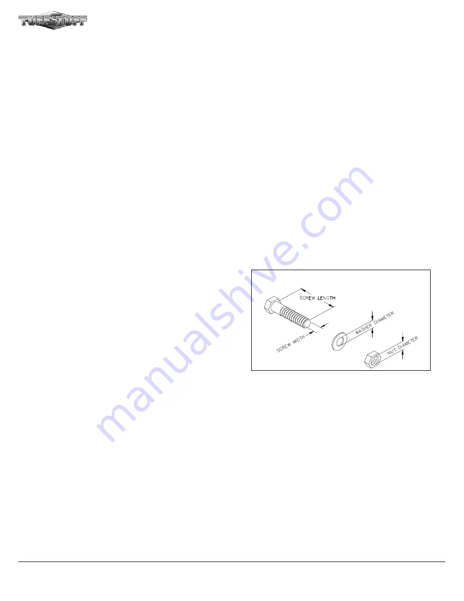 Tuff stuff AP-2TO Assembly & Instruction Manual Download Page 2