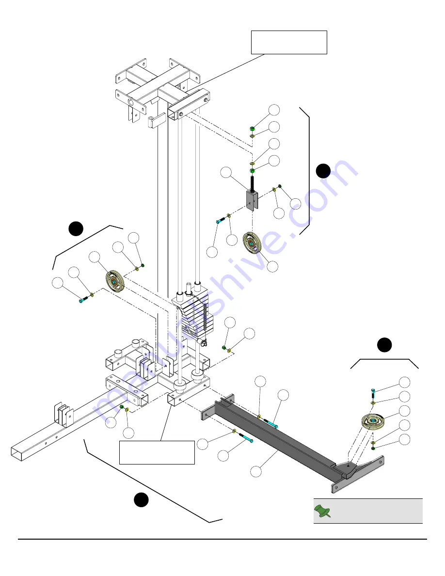 Tuff stuff AP-5MPD Assembly Instructions Manual Download Page 3