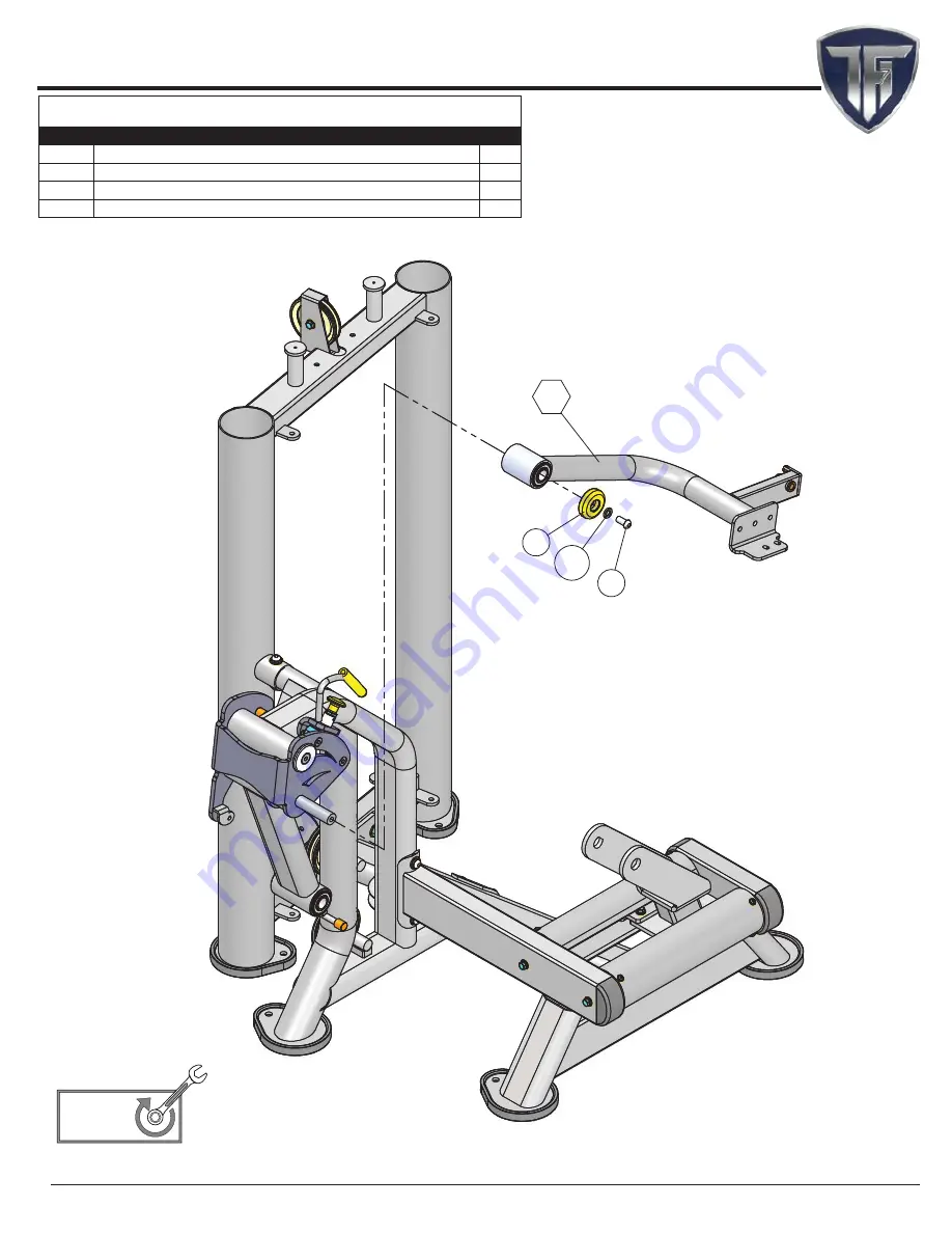 Tuff stuff BA-707 Maintenance & Assembly Instructions Download Page 17