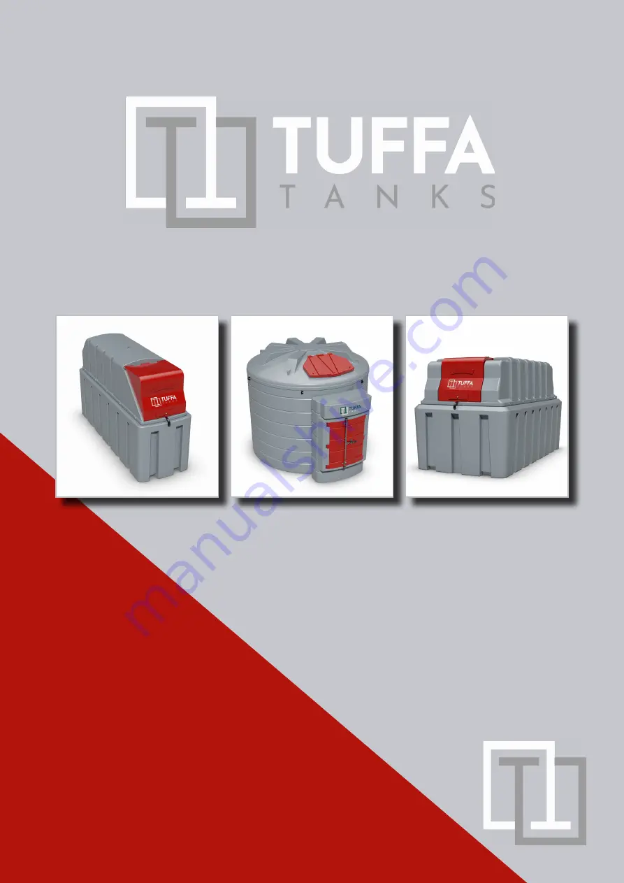 TUFFA TANKS 10000VBFS Installation, Operation And Servicing Manual Download Page 1