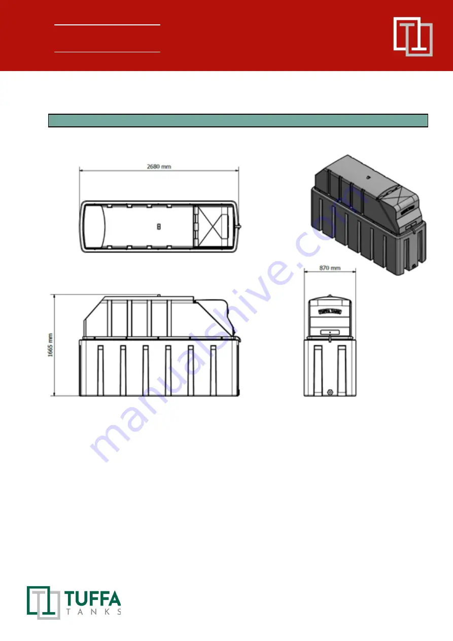 TUFFA TANKS 10000VBFS Installation, Operation And Servicing Manual Download Page 8