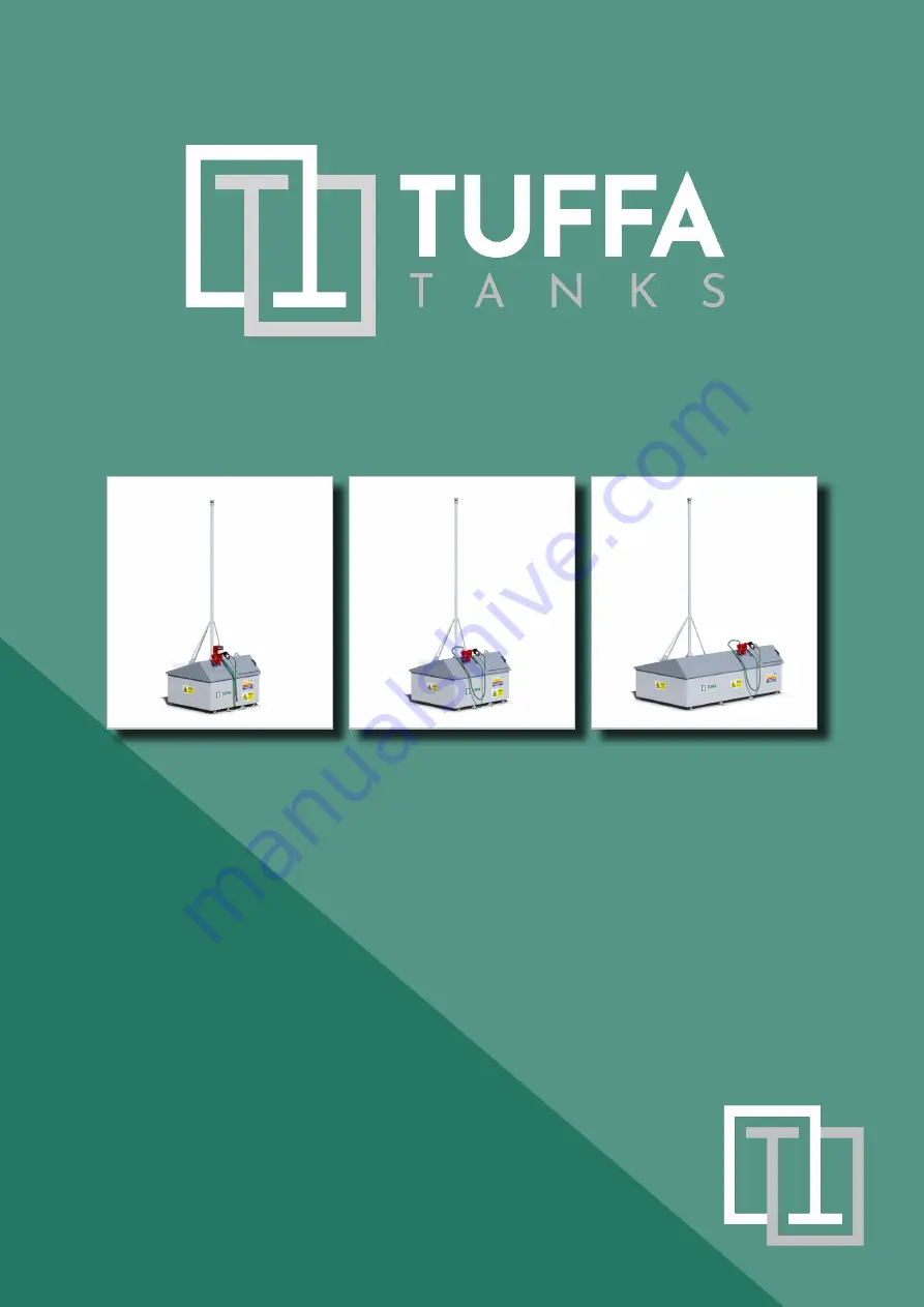 TUFFA TANKS 1250PT Installation, Operation And Servicing Manual Download Page 1