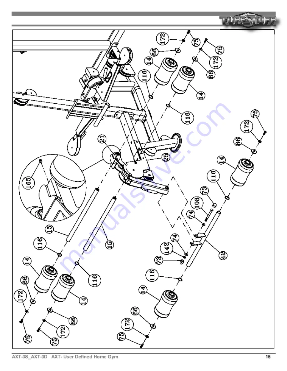 TuffStuff AXT-3D Owner'S Manual Download Page 15