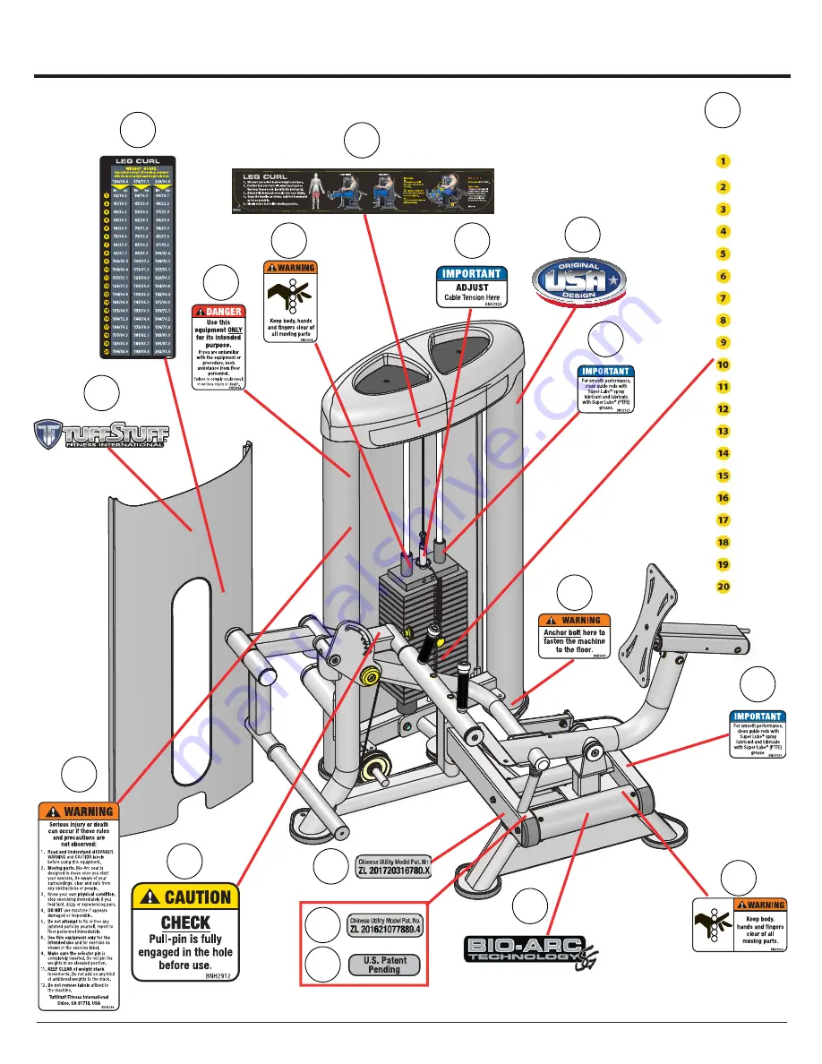 TuffStuff BA-708 Maintenance & Assembly Instructions Download Page 4