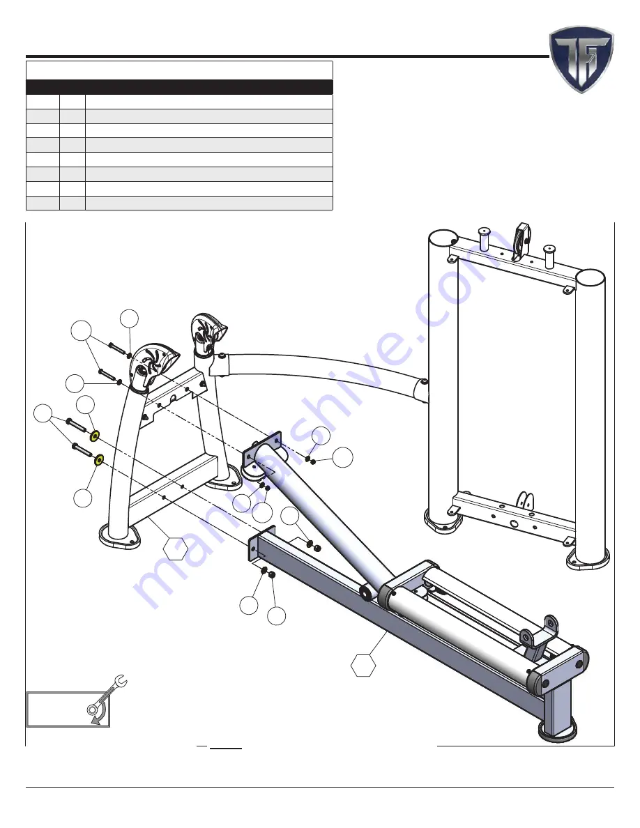 TuffStuff BIO-ARC MID ROW BA-706 Скачать руководство пользователя страница 15