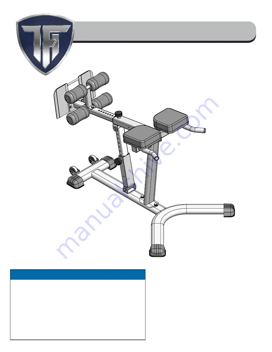 TuffStuff CHE-340 Owner'S Manual Download Page 1