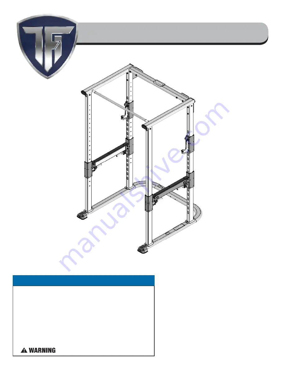 TuffStuff CPR-265 Owner'S Manual Download Page 1