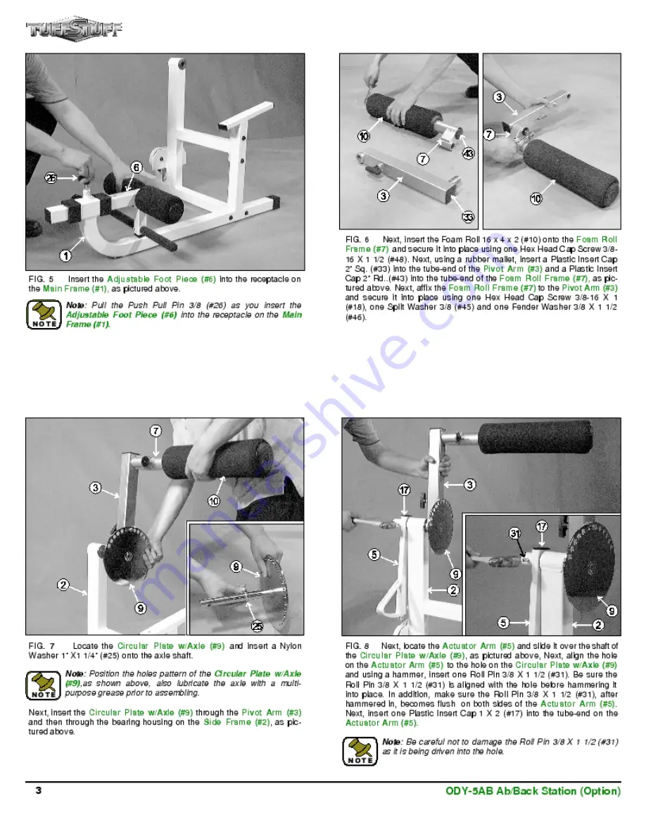 TuffStuff ODY-5AB Скачать руководство пользователя страница 4