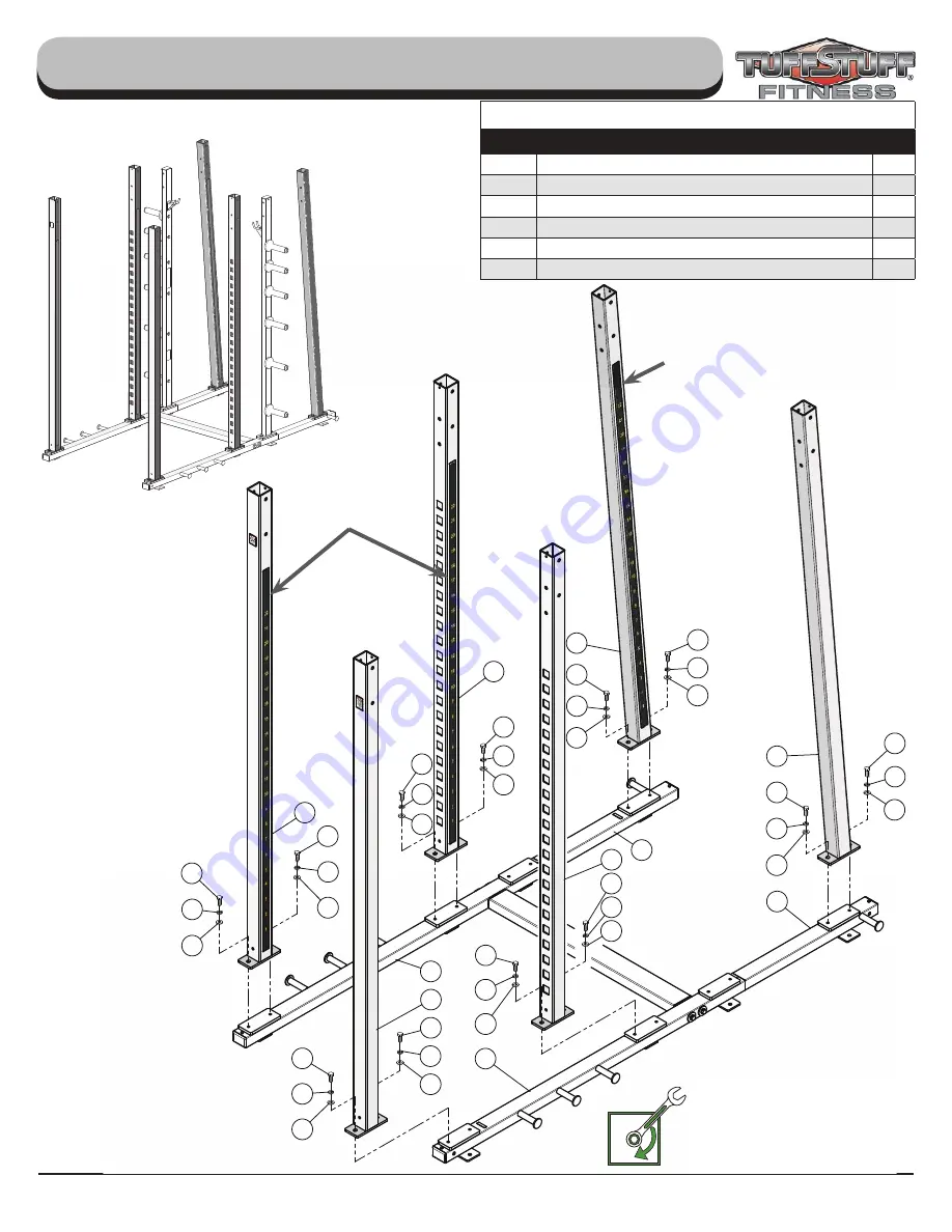 TuffStuff PXLS-7910 Owner'S Manual Download Page 13