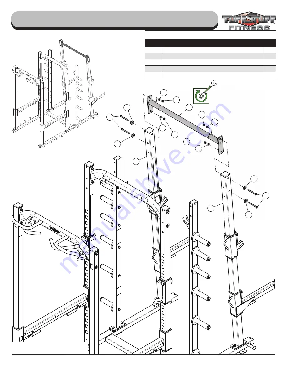 TuffStuff PXLS-7910 Owner'S Manual Download Page 17