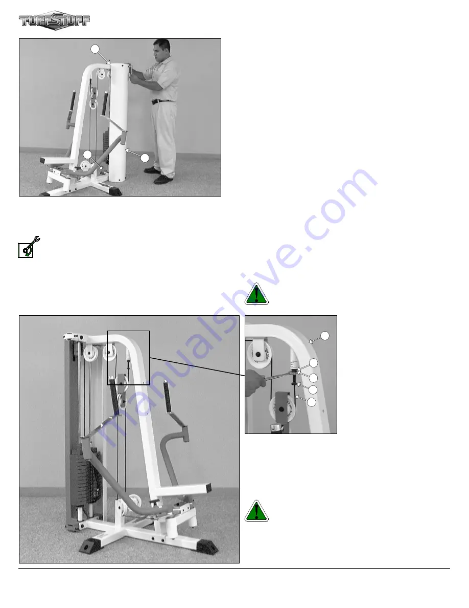 TuffStuff SP-405 Assembly Instructions Manual Download Page 8