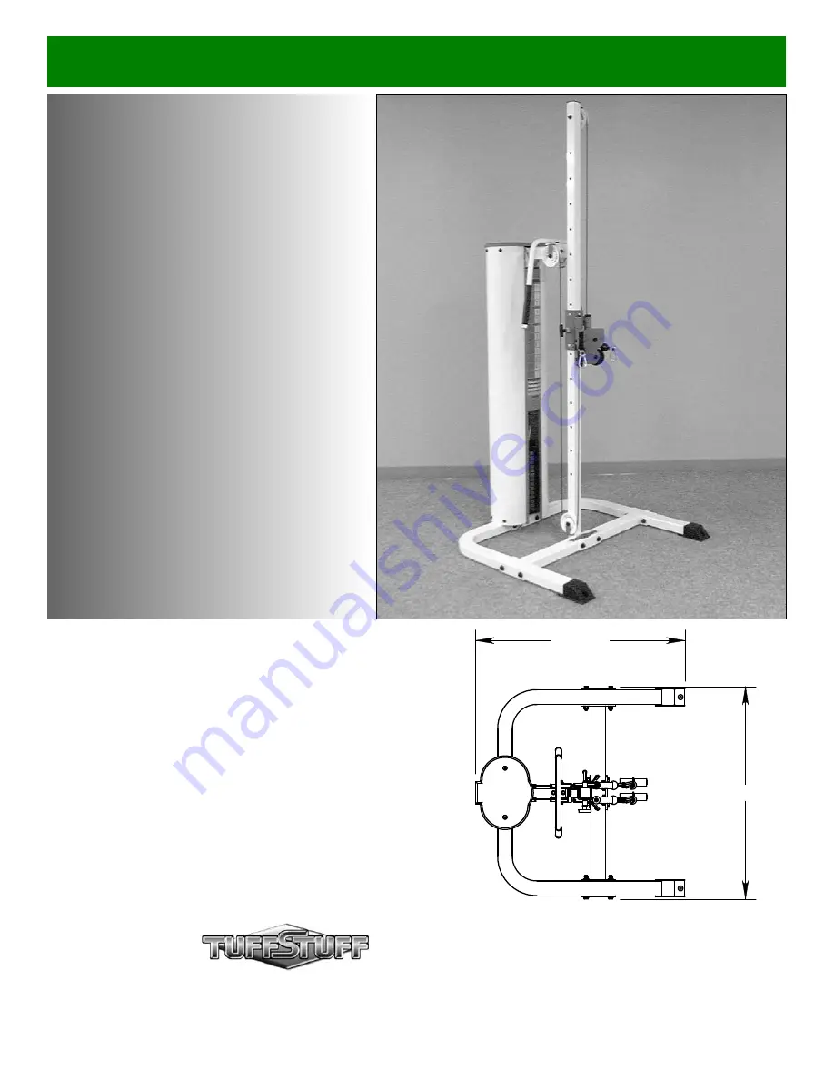 TuffStuff SP-407 Assembly Instructions Manual Download Page 1