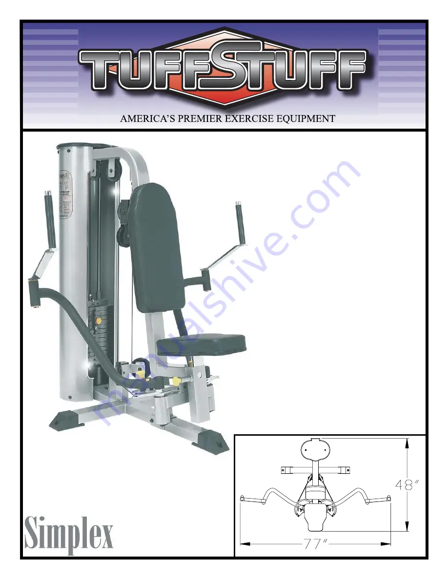 TuffStuff SP-4403 Assembly Manual Download Page 1