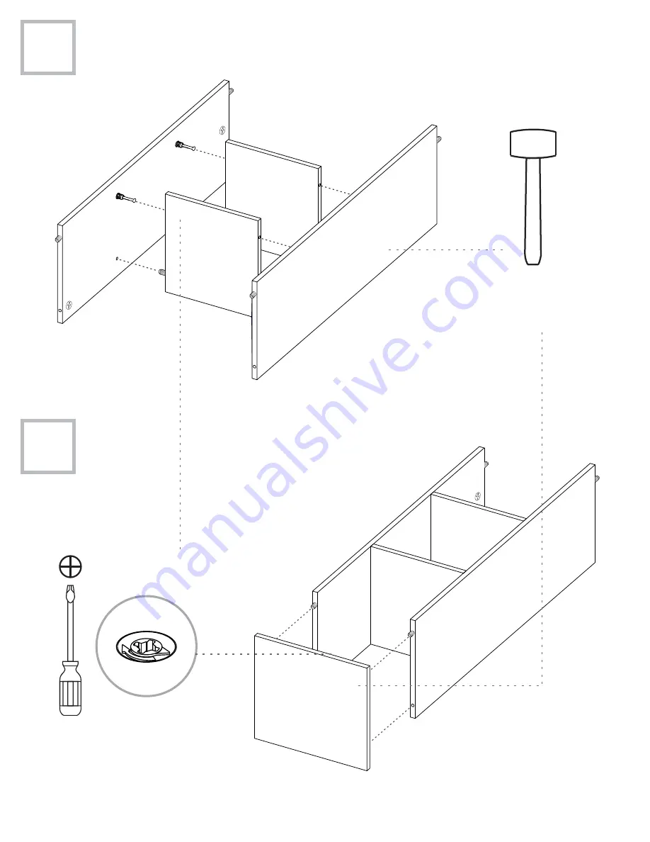 TUHOME Furniture ELW 3938 Assembly Instructions Manual Download Page 20