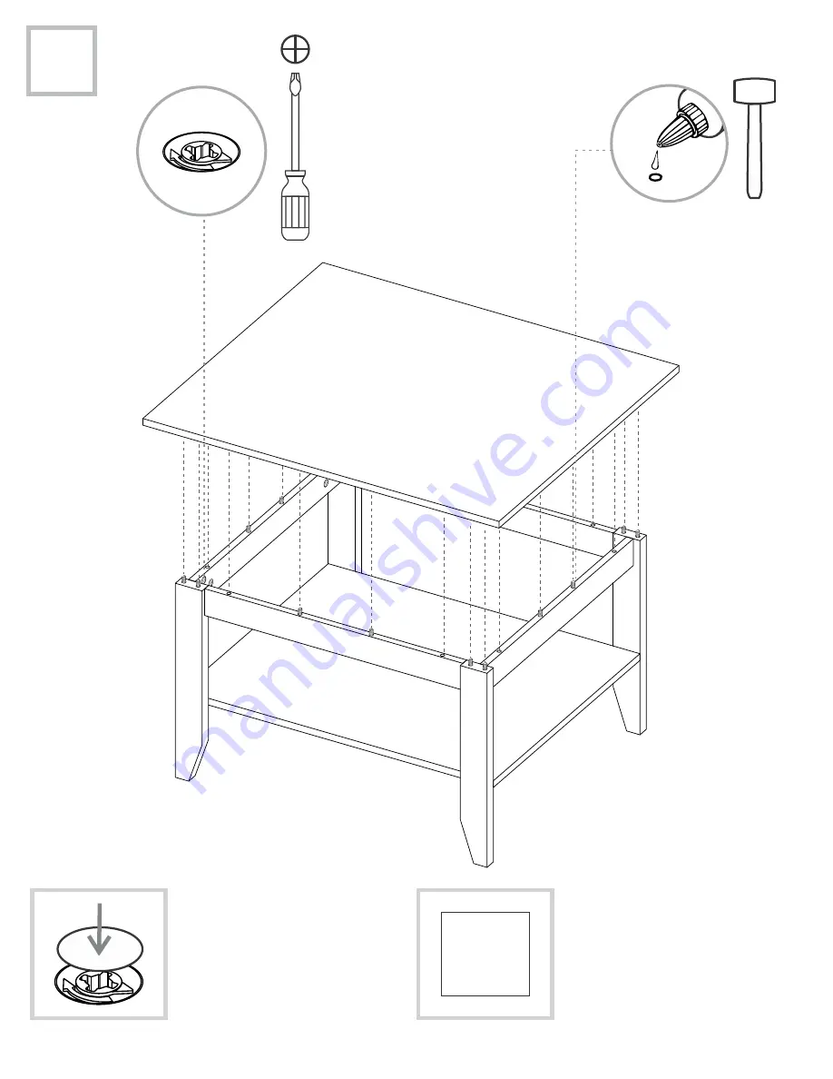 TUHOME Furniture MLW5602 Assembly Instructions Manual Download Page 13