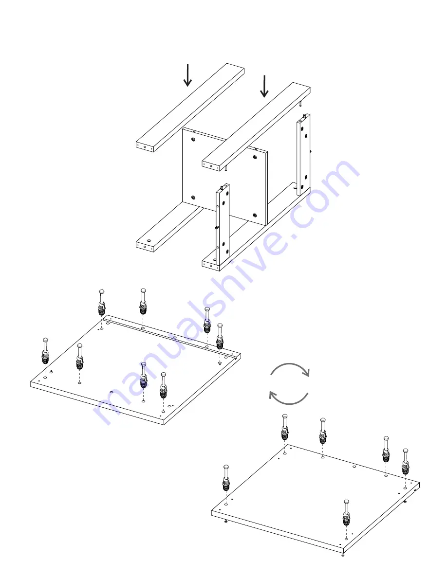 TUHOME Furniture ST. CLAIRE Assembly Instructions Manual Download Page 17