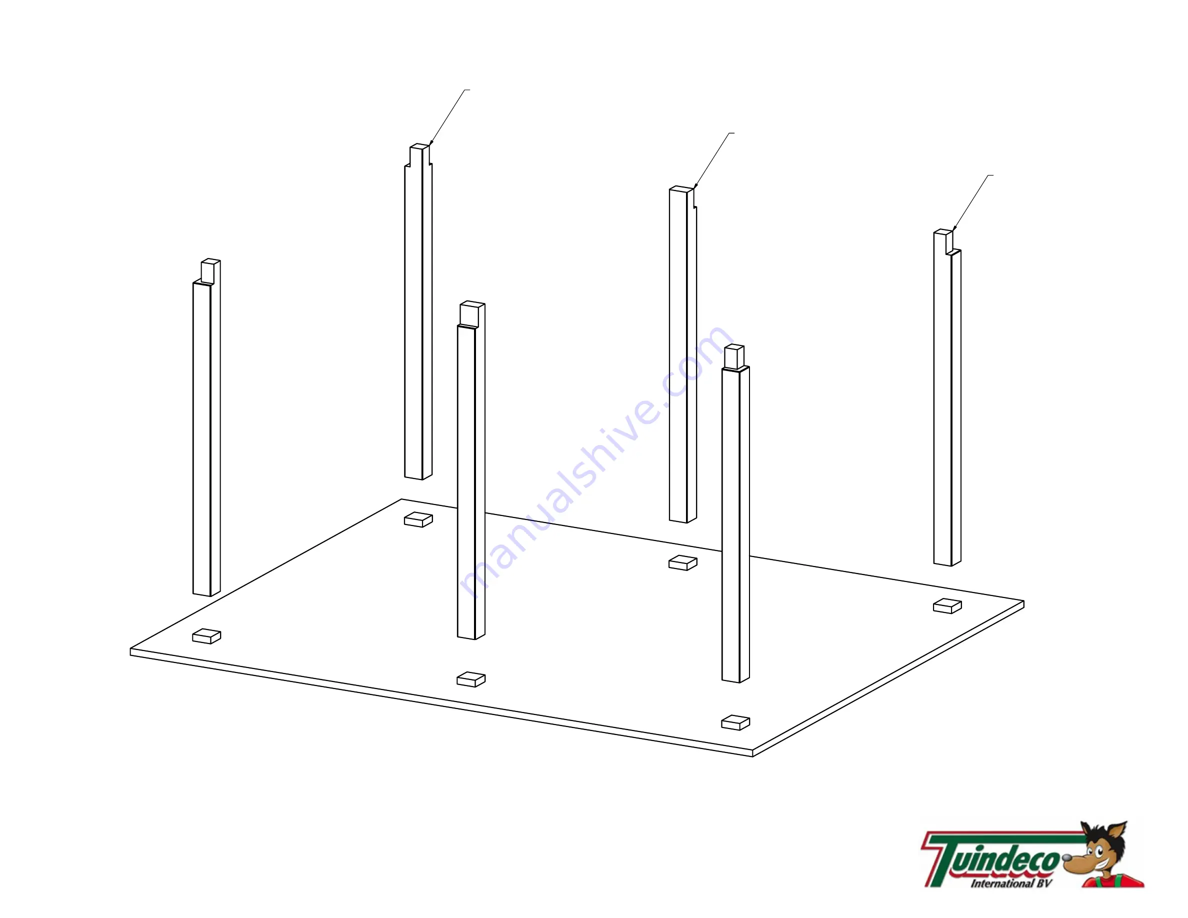 Tuindeco 42.7920 Assembly Instructions Manual Download Page 5