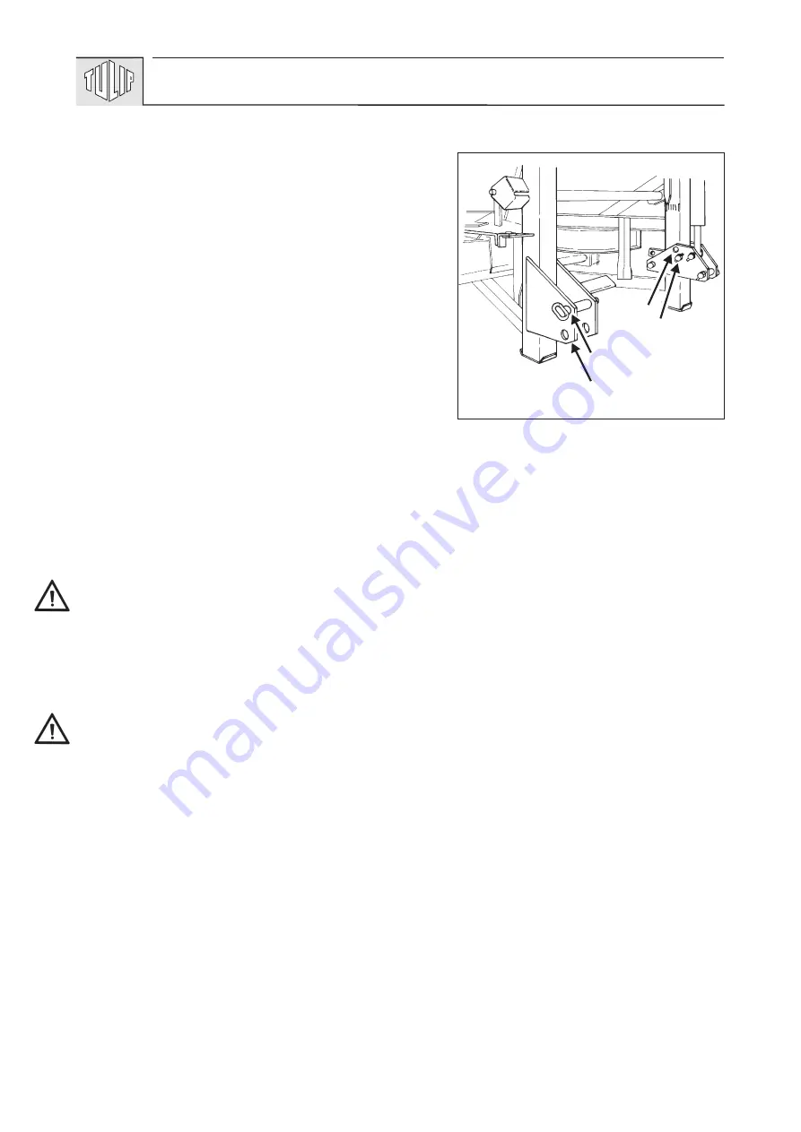 Tulip CENTERLINER SX 2500 Operator'S Manual Download Page 11