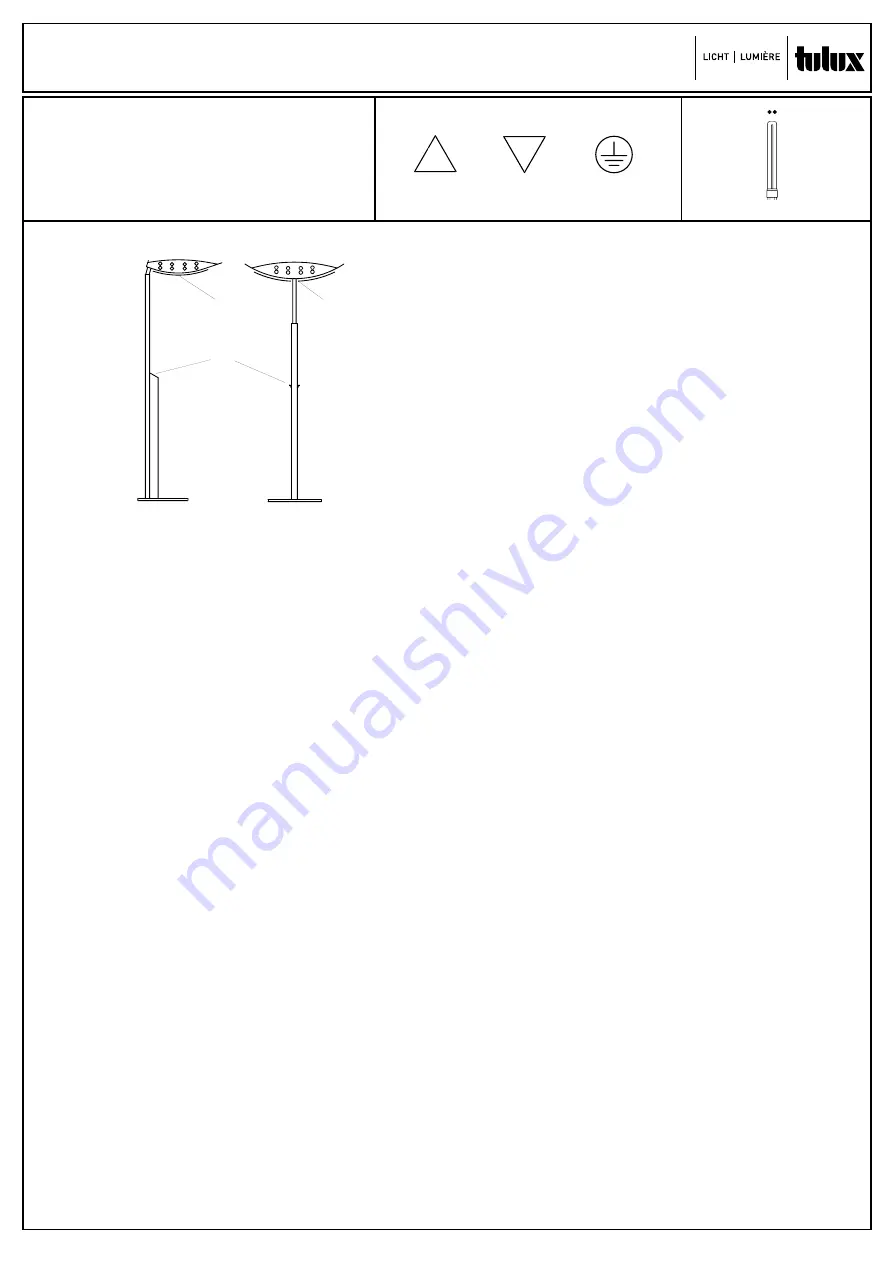 tulux OFFICE WING Operating Mode And Operating Manual Download Page 1