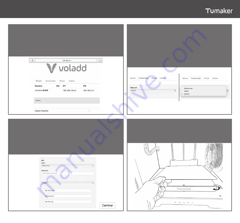 Tumaker Voladora NXHD Manual Download Page 6