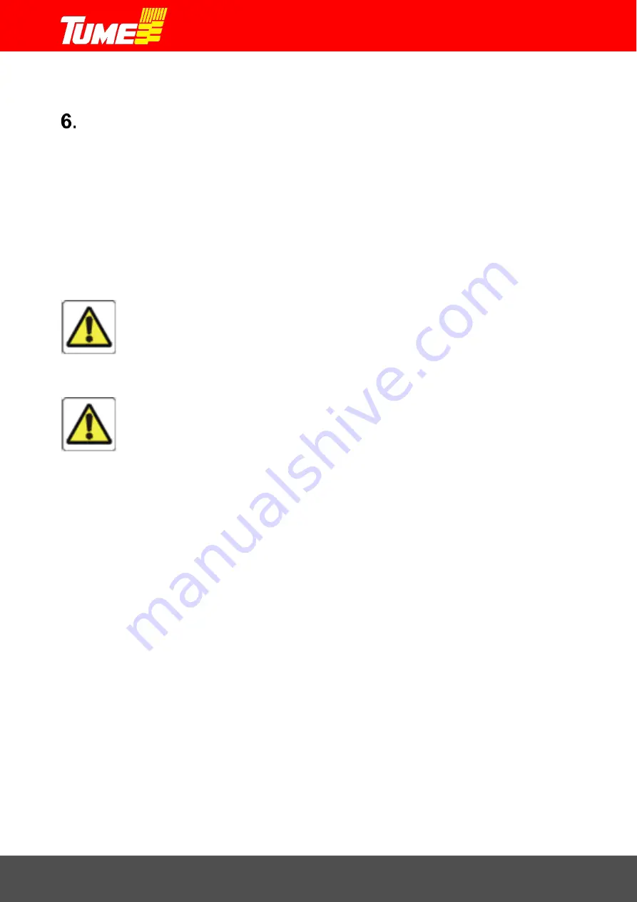 Tume KL 2500 Instruction Manual Download Page 32