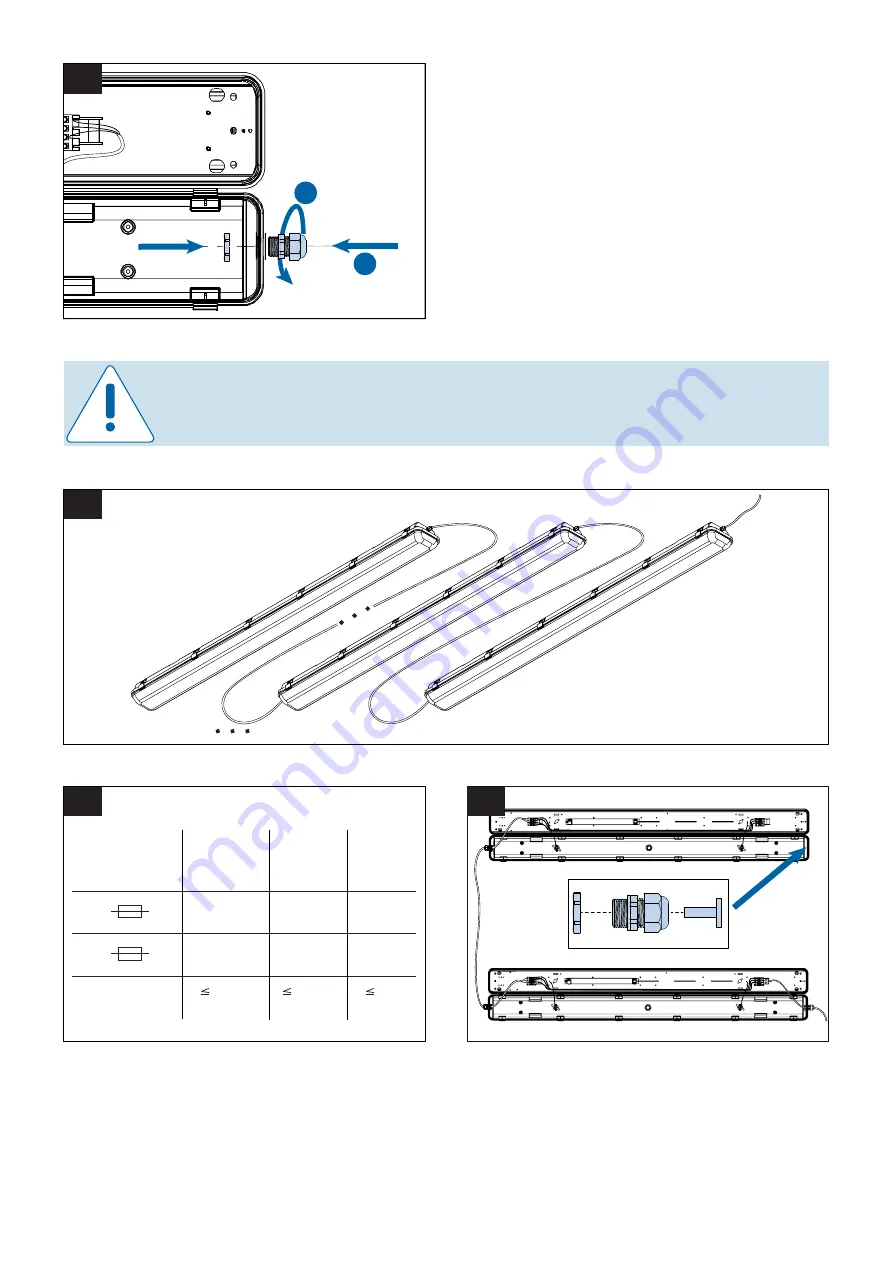 Tungsram LED Mariner UK G1 Series Install Instruction Manual Download Page 7