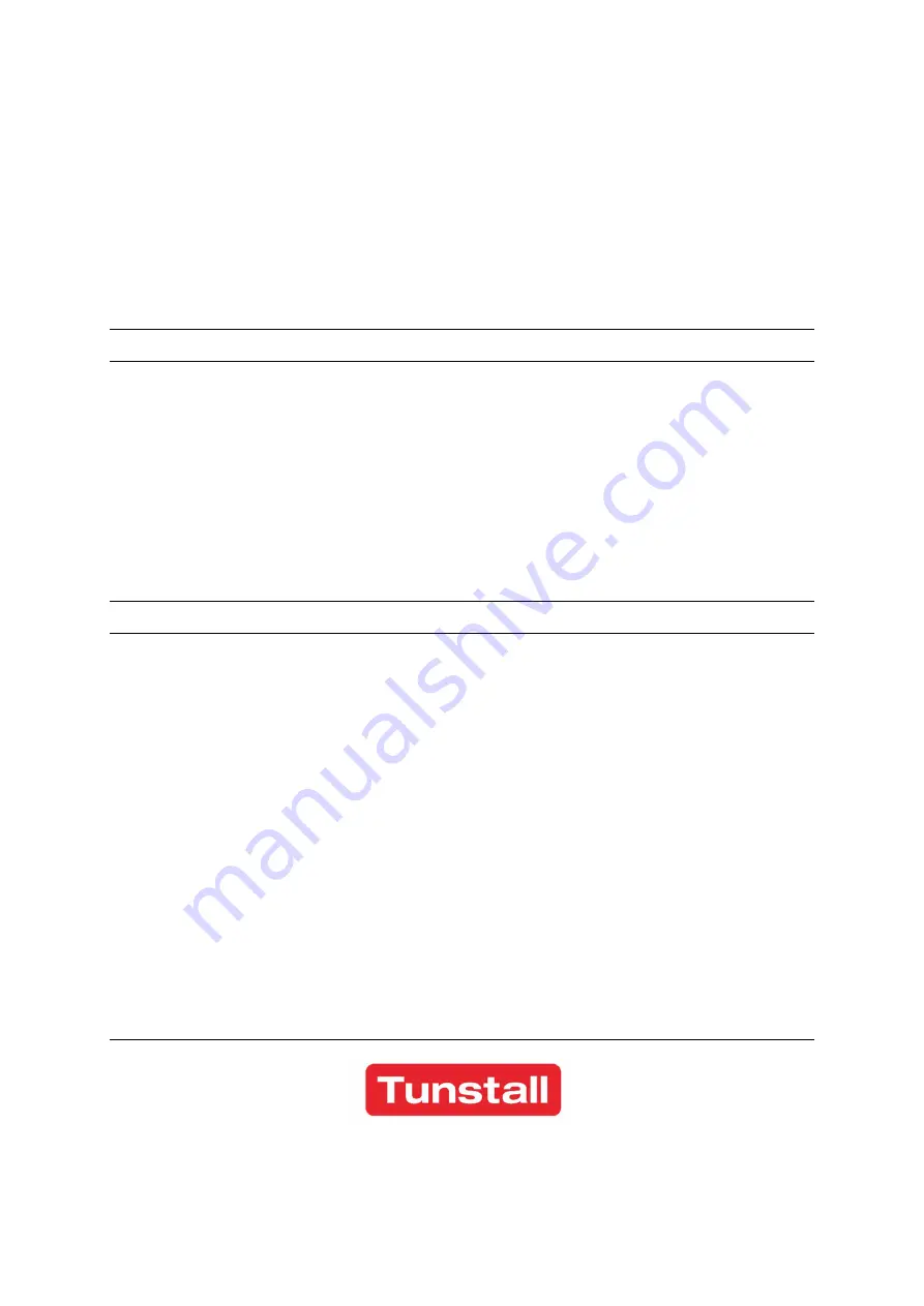 Tunstall 036-01-835 Installation Manual Download Page 27