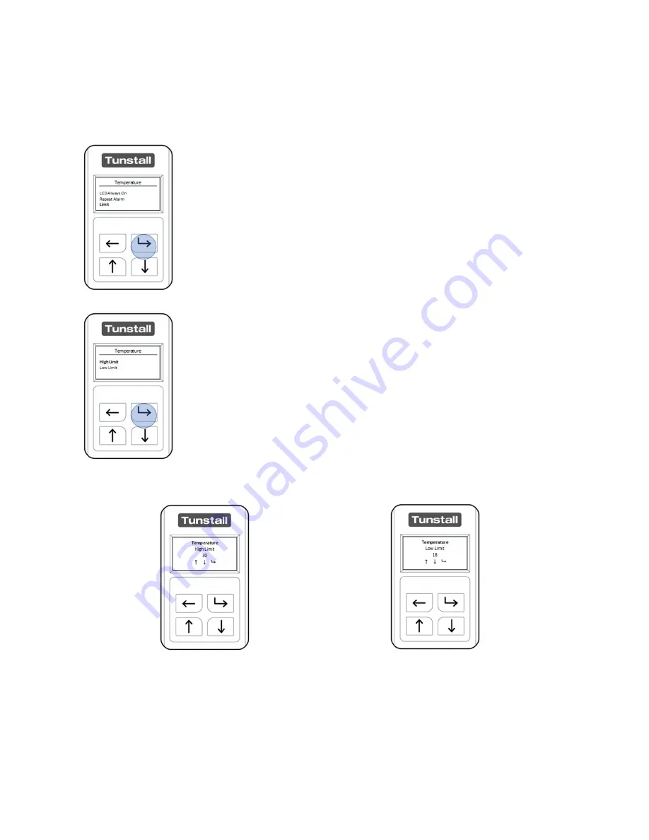 Tunstall Ambient Temperature Sensor Installation Manual Download Page 12