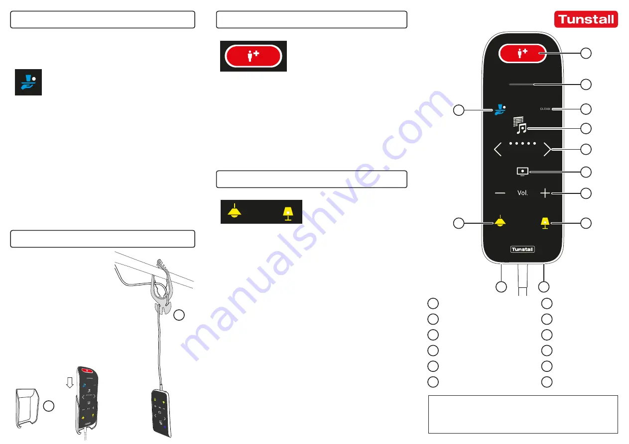 Tunstall Patient unit ePat Lite Instructions For Use For Patients Download Page 1