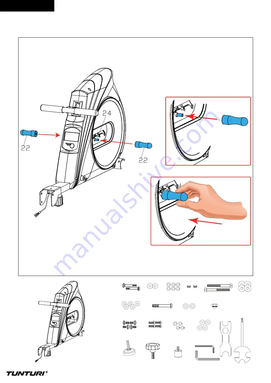 Tunturi 16TCFR2000 User Manual Download Page 6