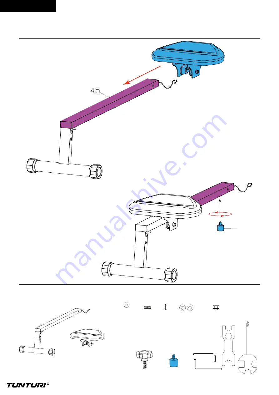 Tunturi 16TCFR2000 User Manual Download Page 10