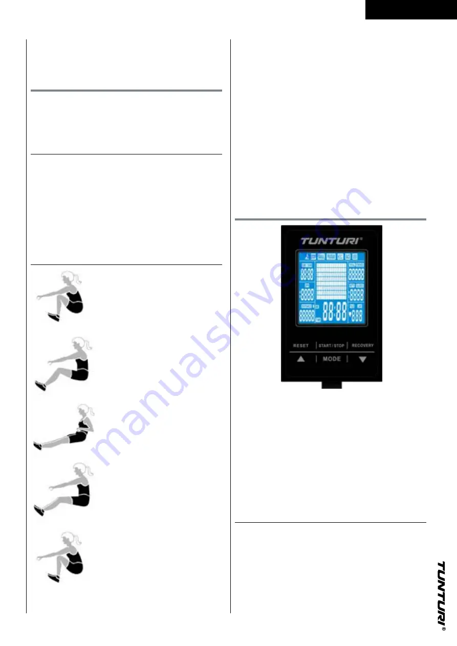 Tunturi 17TFRW5000 User Manual Download Page 61