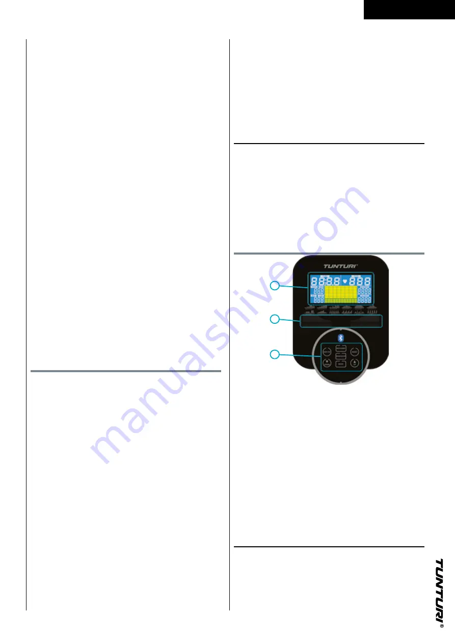 Tunturi 20TFCE7000 User Manual Download Page 31