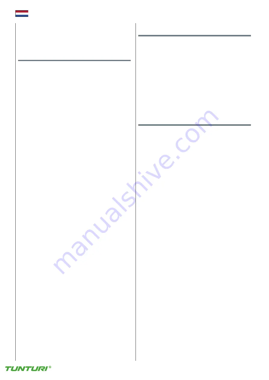 Tunturi 21TCFT0050 User Manual Download Page 40