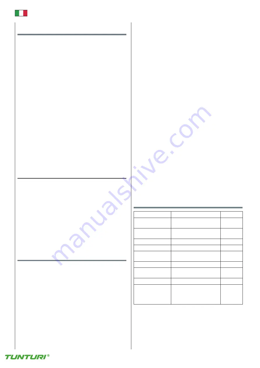 Tunturi 21TCFT0050 User Manual Download Page 56