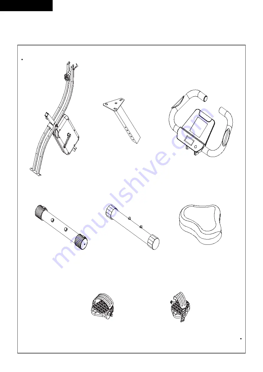 Tunturi B20 Upright X-Bike User Manual Download Page 4