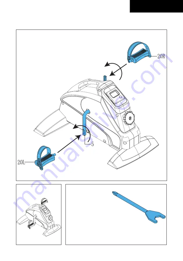 Tunturi Cardio Fit mini bike M30 User Manual Download Page 7