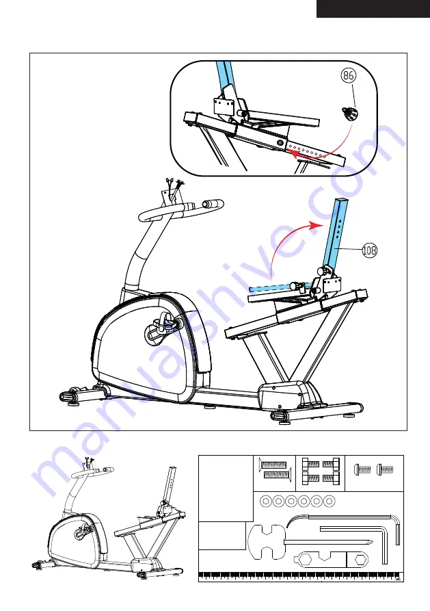 Tunturi E60R Assembly Manual Download Page 11