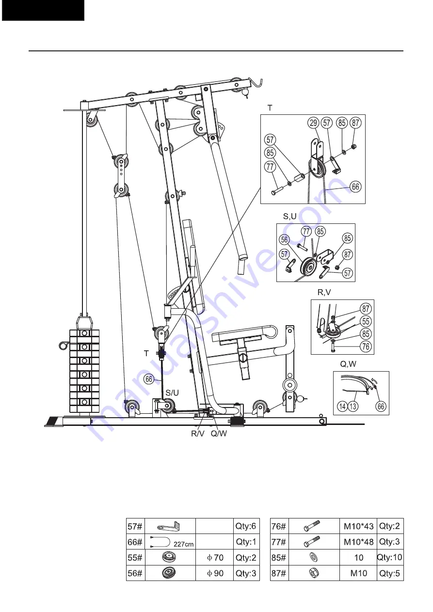 Tunturi HG40 Скачать руководство пользователя страница 11