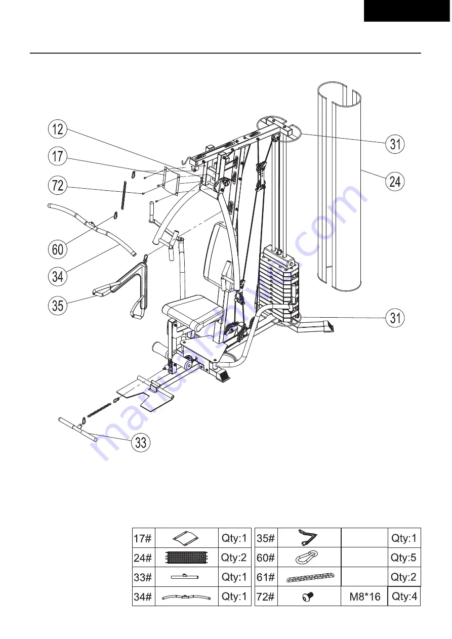 Tunturi HG40 User Manual Download Page 12