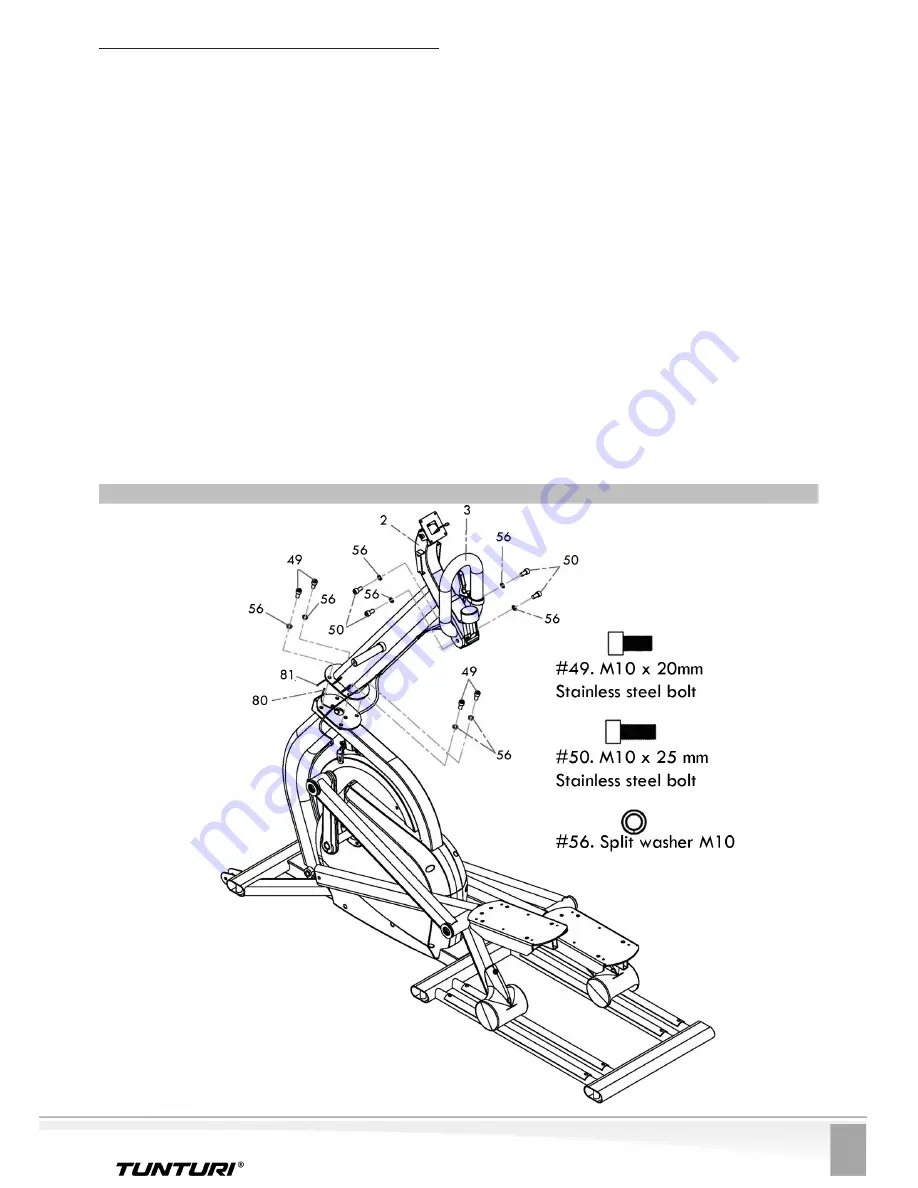 Tunturi Platinum Cross Sprinter User Manual Download Page 67