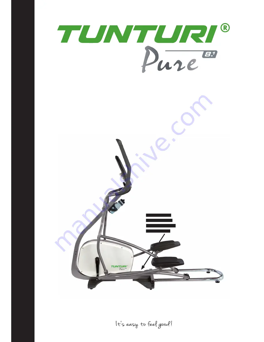 Tunturi Pure Cross F 10.1 User Manual Download Page 1