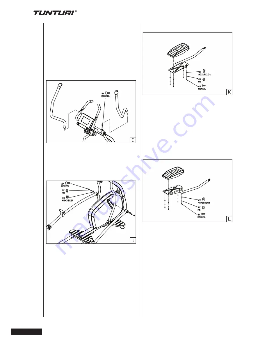 Tunturi Pure Cross F 10.1 User Manual Download Page 34