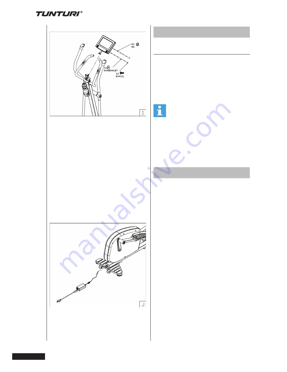 Tunturi Pure Cross R 10.1 User Manual Download Page 8