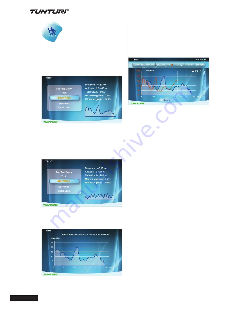 Tunturi Pure Cross R 6.1 User Manual Download Page 16