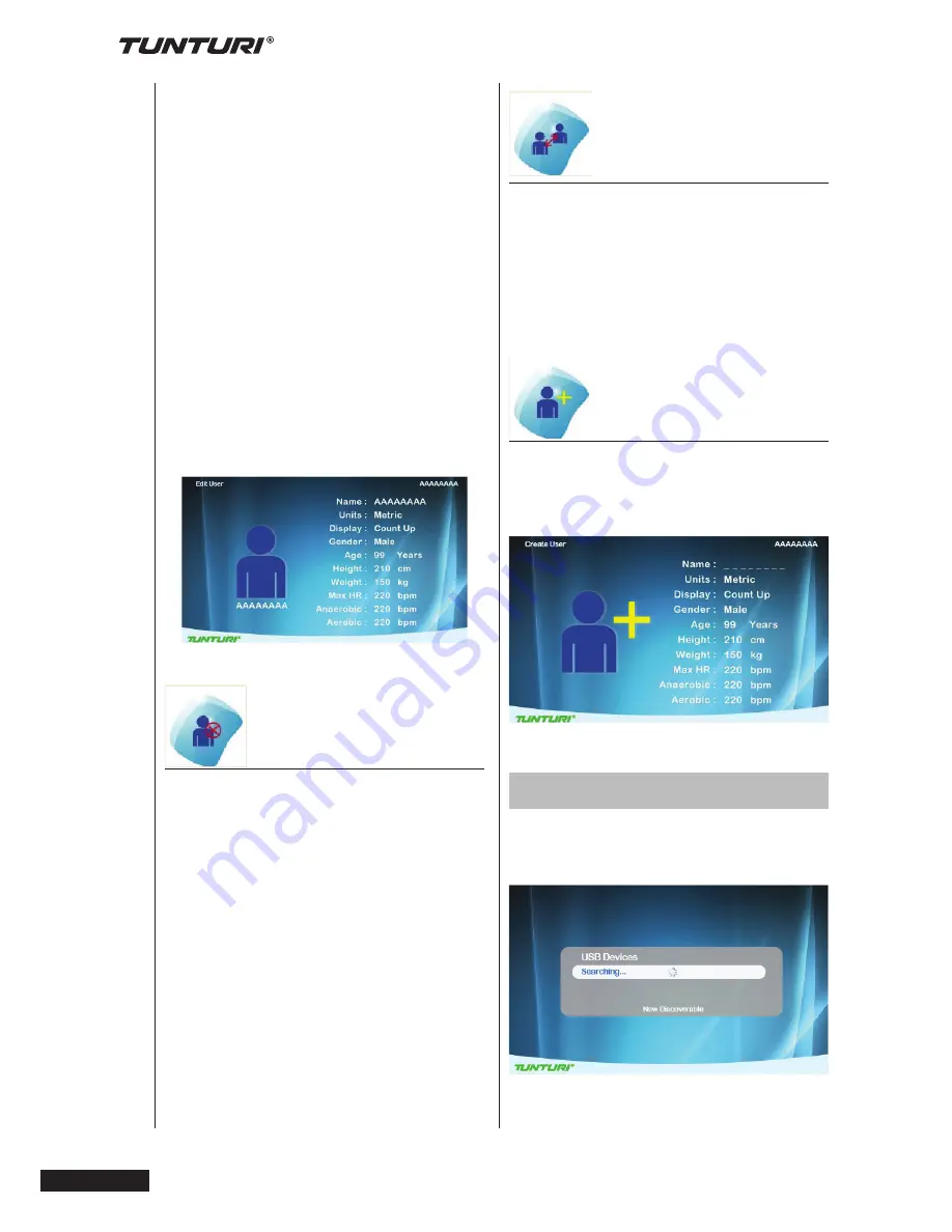 Tunturi Pure Cross R 6.1 User Manual Download Page 24