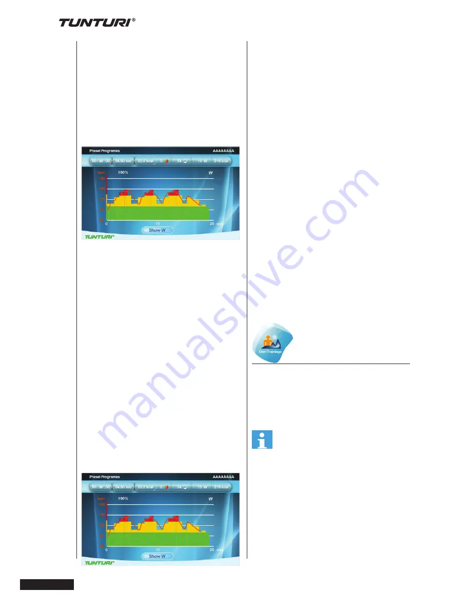 Tunturi Pure Cross R 6.1 Скачать руководство пользователя страница 44